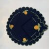 PORTA COPO/ PORTA XÍCARA DE TECIDO ORGANDI  9,5CM UNIDADE