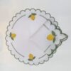 PORTA COPO/ PORTA XÍCARA DE TECIDO ORGANDI  9,5CM UNIDADE