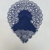 PORTA COPO/ PORTA XÍCARA DE TECIDO ORGANDI  9,5CM UNIDADE