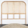 CABECEIRA DE CAMA EM RATTAN TRABALHADA C2X1,4A