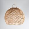 PENDENTE GRID 60 CM EM RATTAN