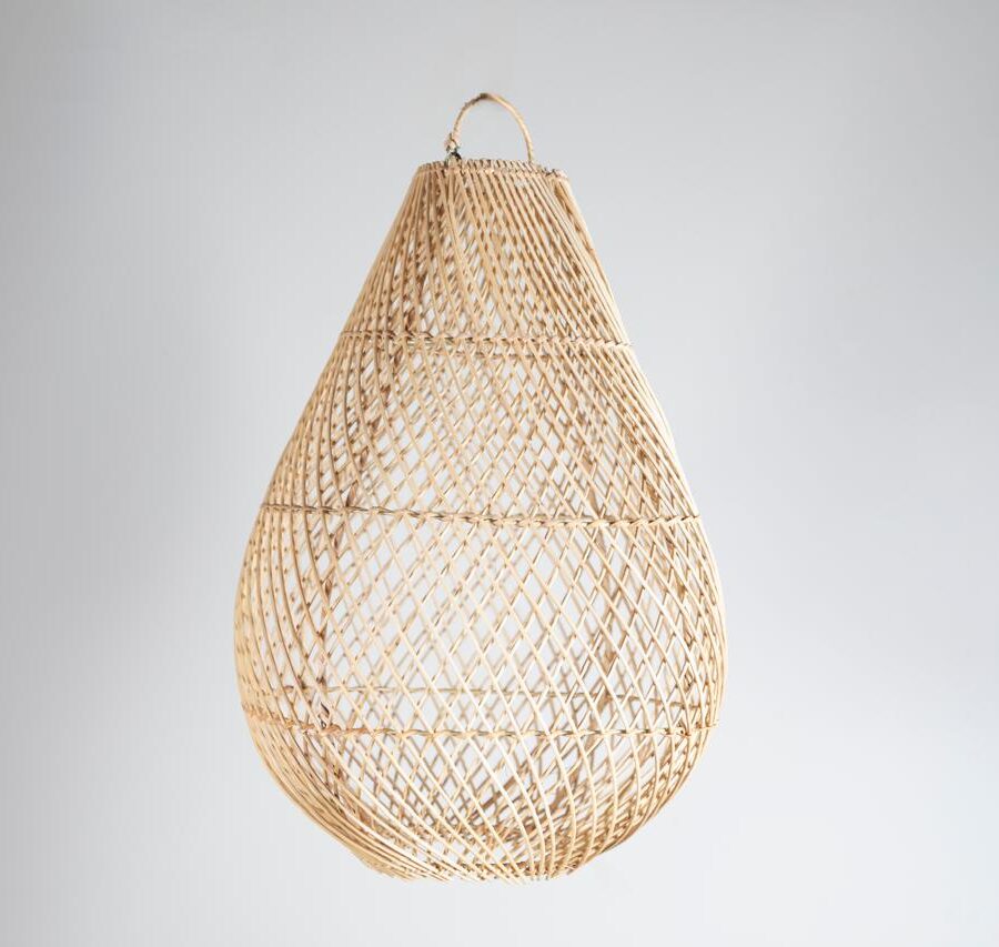 PENDENTE LAGOA 52 CM EM RATTAN