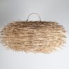 PENDENTE EM RATTAN  NINHO 25X60 CM