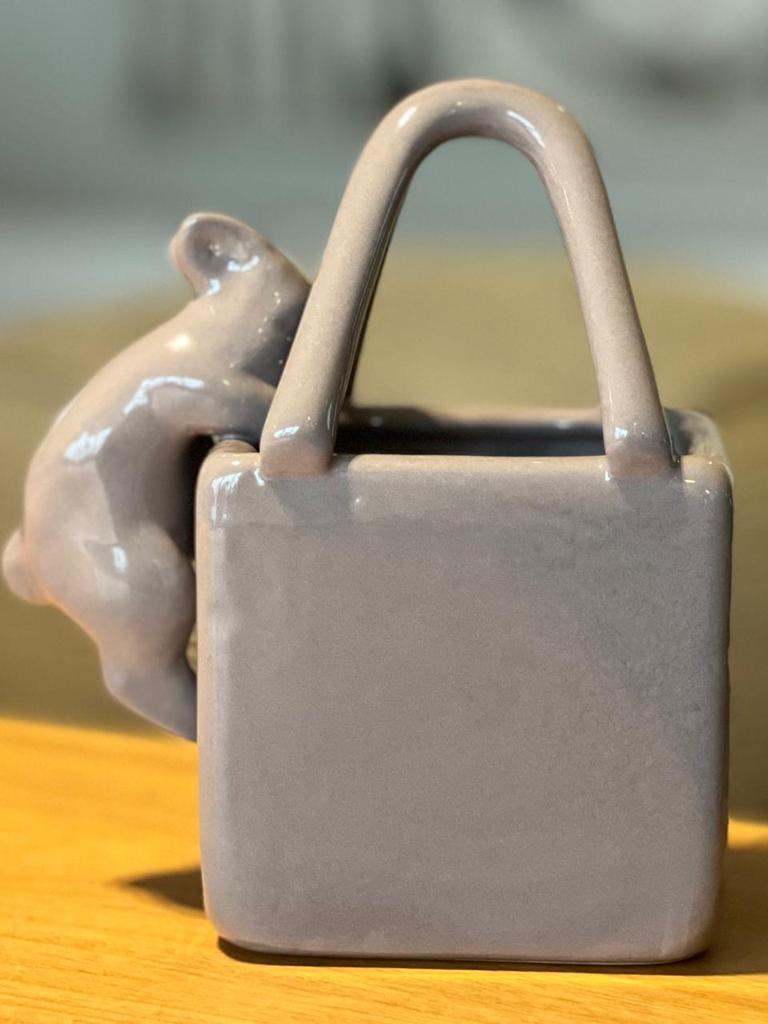 BOLSA COELHO DE CERÂMICA FENDI