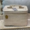 PORTA SORVETE EM RATTAN 17X14CM