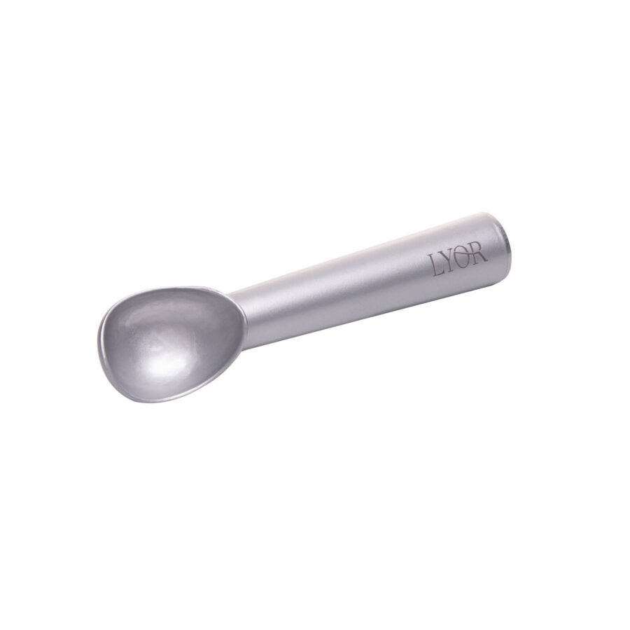 COLHER PARA SORVETE DE ALUMINIO 18,5CM