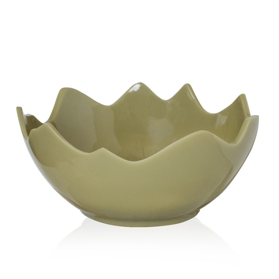 FRUTEIRA /CENTRO DE MESA DE RESINA 39X18CM