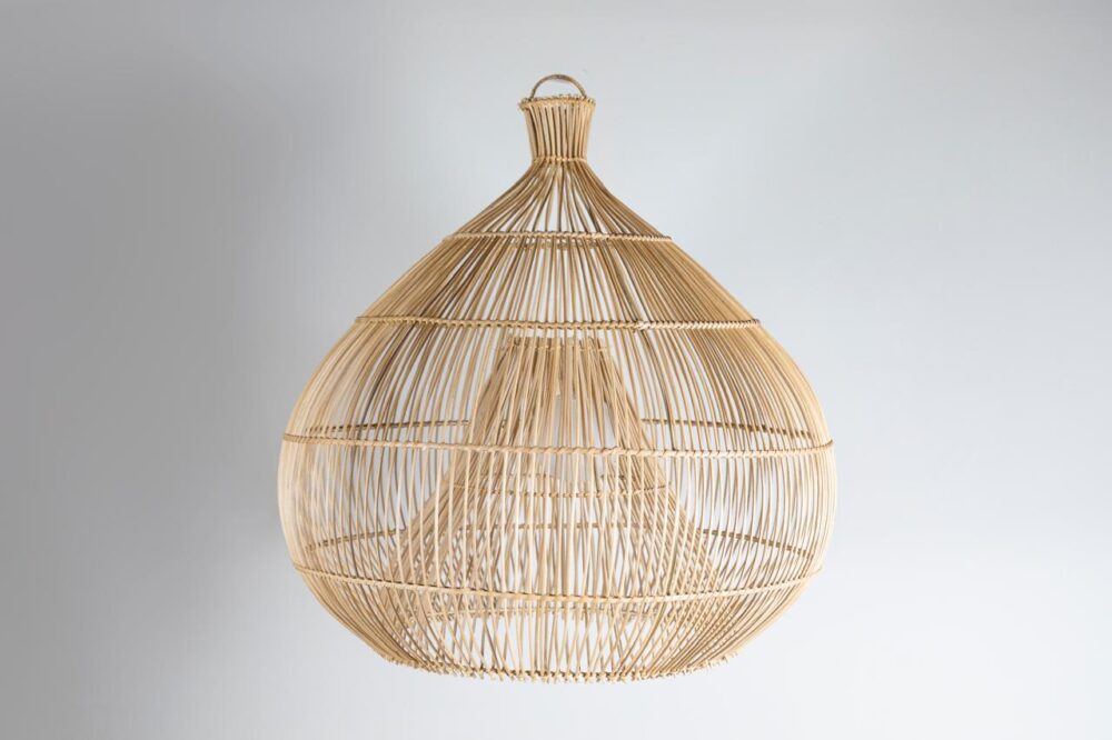PENDENTE CHINDA 60 CM EM RATTAN