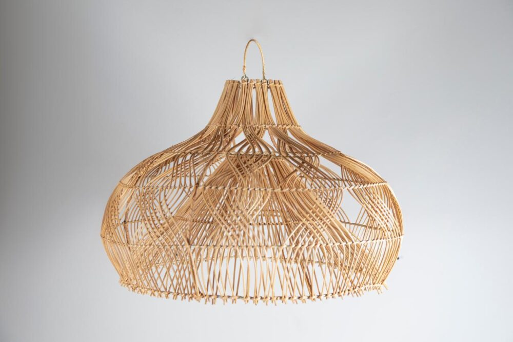 PENDENTE CHINDA 60 CM EM RATTAN